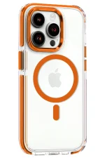 Joko iPhone 15 Pro Max Bella Magsafe Kapak - Turuncu - Görsel 2
