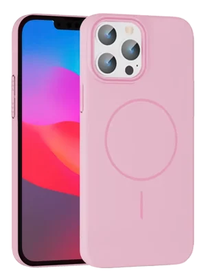 Joko iPhone 15 Pro Max Broş Magsafe Kapak - Pembe