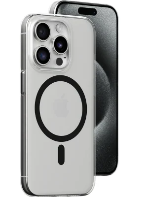 Joko iPhone 15 Pro Max Kılıf Bubble Magsafe Kapak - Siyah