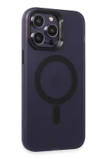 Joko iPhone 15 Pro Max Kılıf Mateks Magsafe Kapak - Derin Mor - Görsel 2