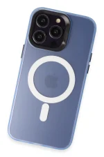 Joko iPhone 15 Pro Max Kılıf Mateks Magsafe Kapak - Sierra Blue - Görsel 3