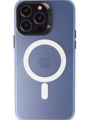 Joko iPhone 15 Pro Max Kılıf Mateks Magsafe Kapak - Sierra Blue