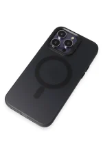 Joko iPhone 15 Pro Max Kılıf Mateks Magsafe Kapak - Siyah - Görsel 6