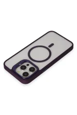 Joko iPhone 15 Pro Max Kılıf Roblox Lens Magsafe Standlı Kapak - Derin Mor - Görsel 3