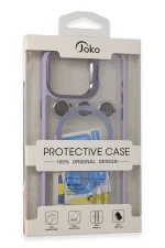 Joko iPhone 15 Pro Max Kılıf Roblox Lens Magsafe Standlı Kapak - Derin Mor - Görsel 6