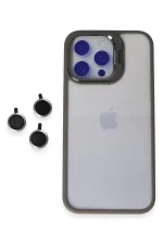 Joko iPhone 15 Pro Max Kılıf Roblox Lens Standlı Kapak - Titan Gri