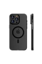 Joko iPhone 15 Pro Max Line Magsafe Kapak - Siyah