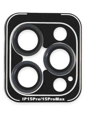 Joko iPhone 15 Pro Max PVD Metal Kamera Lens - Lacivert