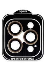 Joko iPhone 15 Pro Max PVD Metal Kamera Lens - Turuncu