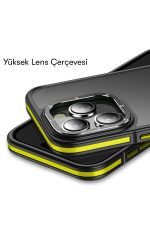 Joko iPhone 15 Pro Max Rocky Magsafe Kapak - Siyah - Görsel 5