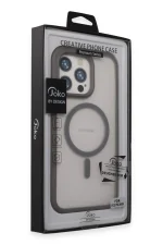 Joko iPhone 15 Pro Max Toras Airbag Magsafe Kapak - Titan Gri - Görsel 2