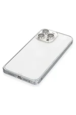 Joko iPhone 15 Pro Metal Bumper Mat Kapak - Gri - Görsel 5