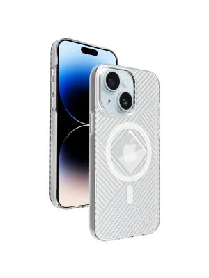 Joko iPhone 15 Stella PC Sert Magsafe Kılıf - Şeffaf