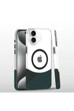 Joko iPhone 16 Carbon Puzzle Magsafe Kapak - Açık Mavi