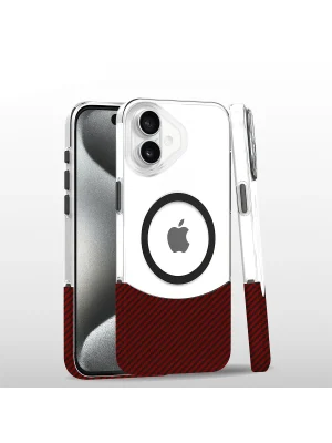 Joko iPhone 16 Carbon Puzzle Magsafe Kapak - Pembe