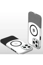 Joko iPhone 16 Carbon Puzzle Magsafe Kapak - Yeşil - Görsel 2