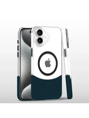 Joko iPhone 16 Carbon Puzzle Magsafe Kapak - Yeşil