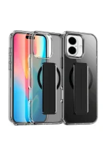 Joko iPhone 16 Kılıf Alfa Magsafe Standlı Kapak - Siyah