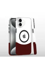 Joko iPhone 16 Plus Carbon Puzzle Magsafe Kapak - Pembe