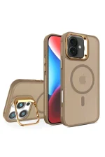 Joko iPhone 16 Plus Flet Lens Magsafe Kapak - Gold