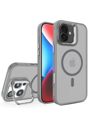 Joko iPhone 16 Plus Flet Lens Magsafe Kapak - Gri