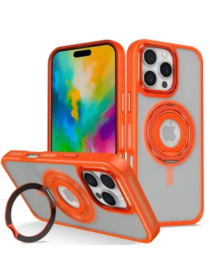 Joko iPhone 16 Pro Banza Magsafe Standlı Kapak - Turuncu