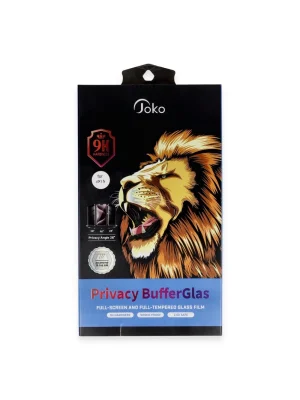 Joko iPhone 16 Pro Buffer Hayalet Cam Ekran Koruyucu - Siyah