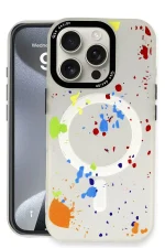 Joko iPhone 16 Pro Colorful Magsafe Kapak - Şeffaf - Görsel 2