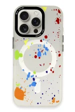 Joko iPhone 16 Pro Colorful Magsafe Kapak - Şeffaf