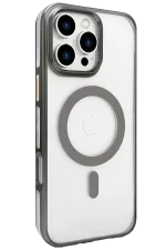 Joko iPhone 16 Pro Gleam PC Sert Magsafe Kılıf - Titan Gri