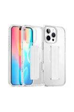 Joko iPhone 16 Pro Kılıf Alfa Magsafe Standlı Kapak - Şeffaf