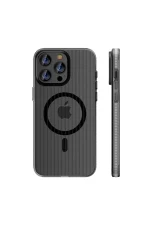 Joko iPhone 16 Pro Line Magsafe Kapak - Gri