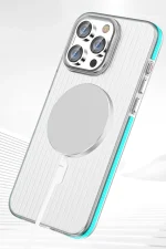 Joko iPhone 16 Pro Line Magsafe Kapak - Mavi - Görsel 4