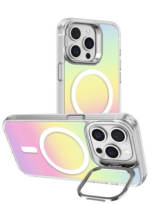 Joko iPhone 16 Pro Max Armor Magsafe Kapak - Rainbow