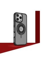 Joko iPhone 16 Pro Max Banza Magsafe Standlı Kapak - Pembe - Görsel 2