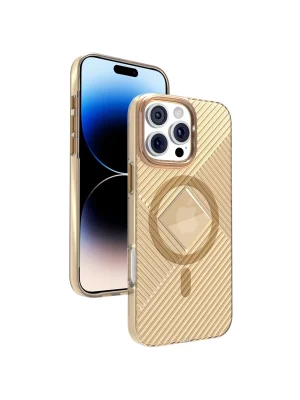 Joko iPhone 16 Pro Stella PC Sert Magsafe Kılıf - Gold