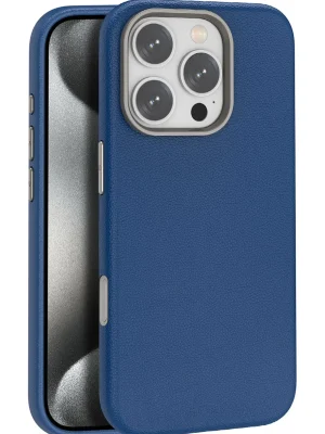 Joko iPhone 16 Pro Wonder Deri Magsafe Kapak - Lacivert