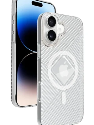 Joko iPhone 16 Stella PC Sert Magsafe Kılıf - Şeffaf