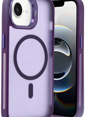 Joko iPhone 16E Flet Lens Magsafe Kapak - Derin Mor