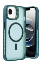 Joko iPhone 16E Flet Lens Magsafe Kapak - Koyu Yeşil
