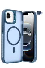 Joko iPhone 16E Flet Lens Magsafe Kapak - Lacivert - Görsel 2