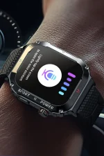 Joko OD3 2.1 inç IPS Ekran IP68 Su Geçirmez Konuşma ve NFC Özellikli Akıllı Saat - Siyah - Görsel 2