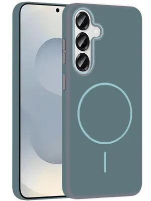 Joko Samsung Galaxy S23 FE Broş Magsafe Kapak - Turkuaz