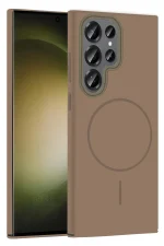 Joko Samsung Galaxy S23 Ultra Broş Magsafe Kapak - Çöl Titanyum