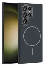 Joko Samsung Galaxy S23 Ultra Broş Magsafe Kapak - Füme