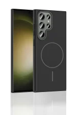 Joko Samsung Galaxy S23 Ultra Broş Magsafe Kapak - Krem - Görsel 3