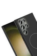 Joko Samsung Galaxy S23 Ultra Broş Magsafe Kapak - Pembe - Görsel 2