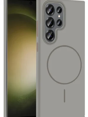 Joko Samsung Galaxy S23 Ultra Broş Magsafe Kapak - Titan Gri