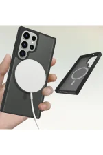 Joko Samsung Galaxy S23 Ultra Jota Magsafe Kapak - Titan Gri - Görsel 3