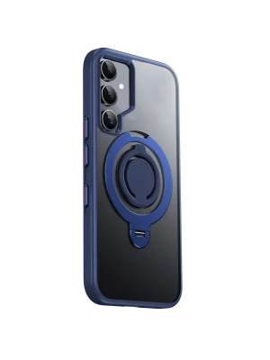 Joko Samsung Galaxy S24 Avatar 360 Dönen Magsafe Kapak - Lacivert